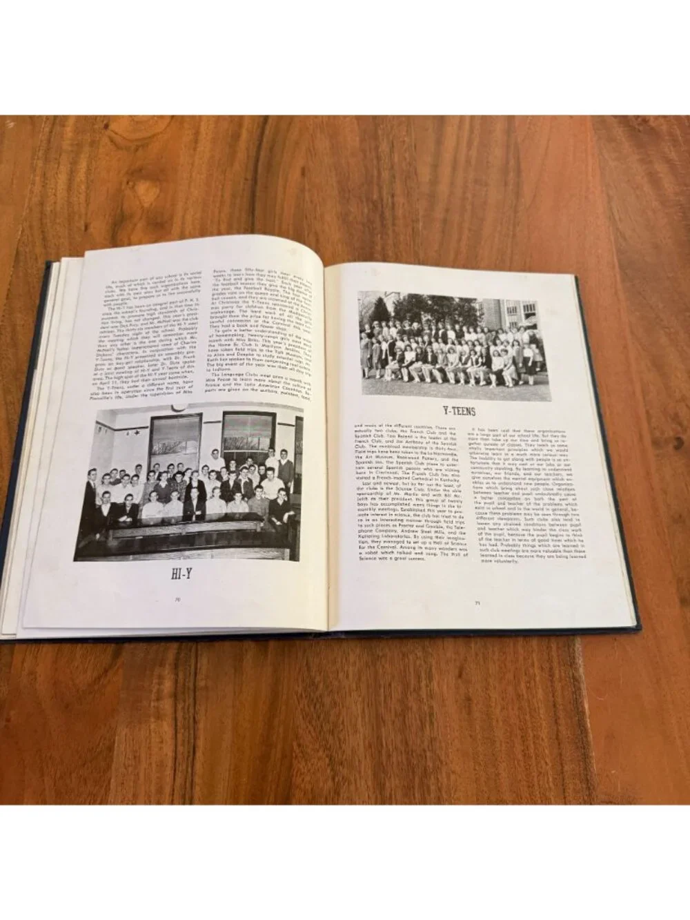 1947 Plainville High School Yearbook Mariemont OH Plainsman Annual